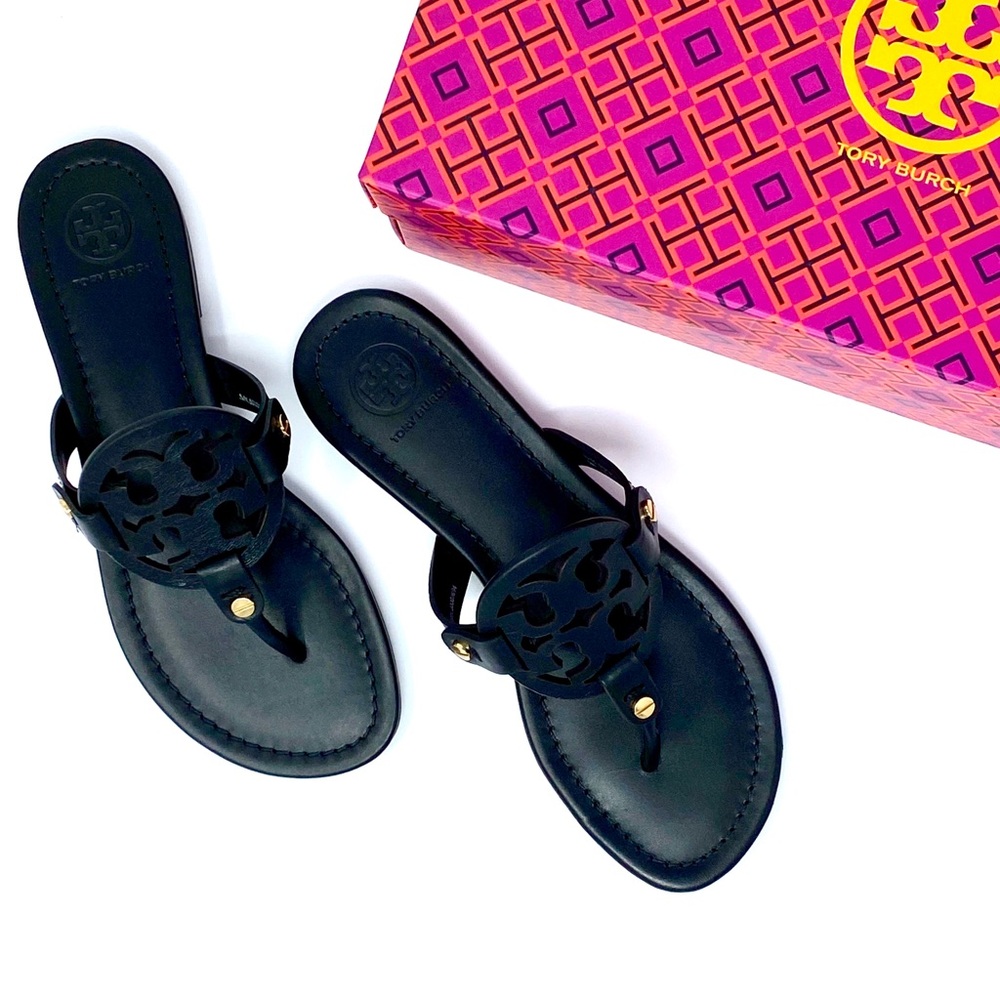 Tory Burch Leather Miller Sandal